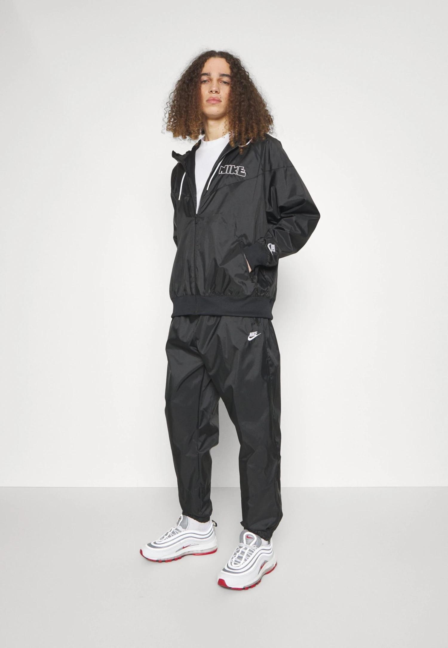 Nike Sportswear Pant - Joggebukse - Black/White - Image 5