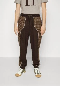 Les Deux Kane Track Pants - Joggebukse - Coffee Brown/Dark Sand