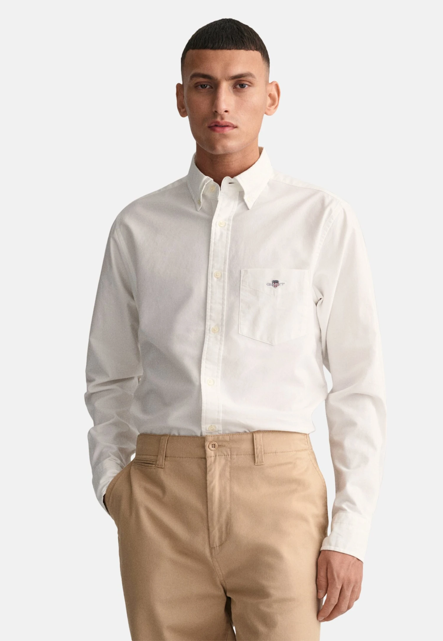 Gant Reg Oxford- Skjorte - White