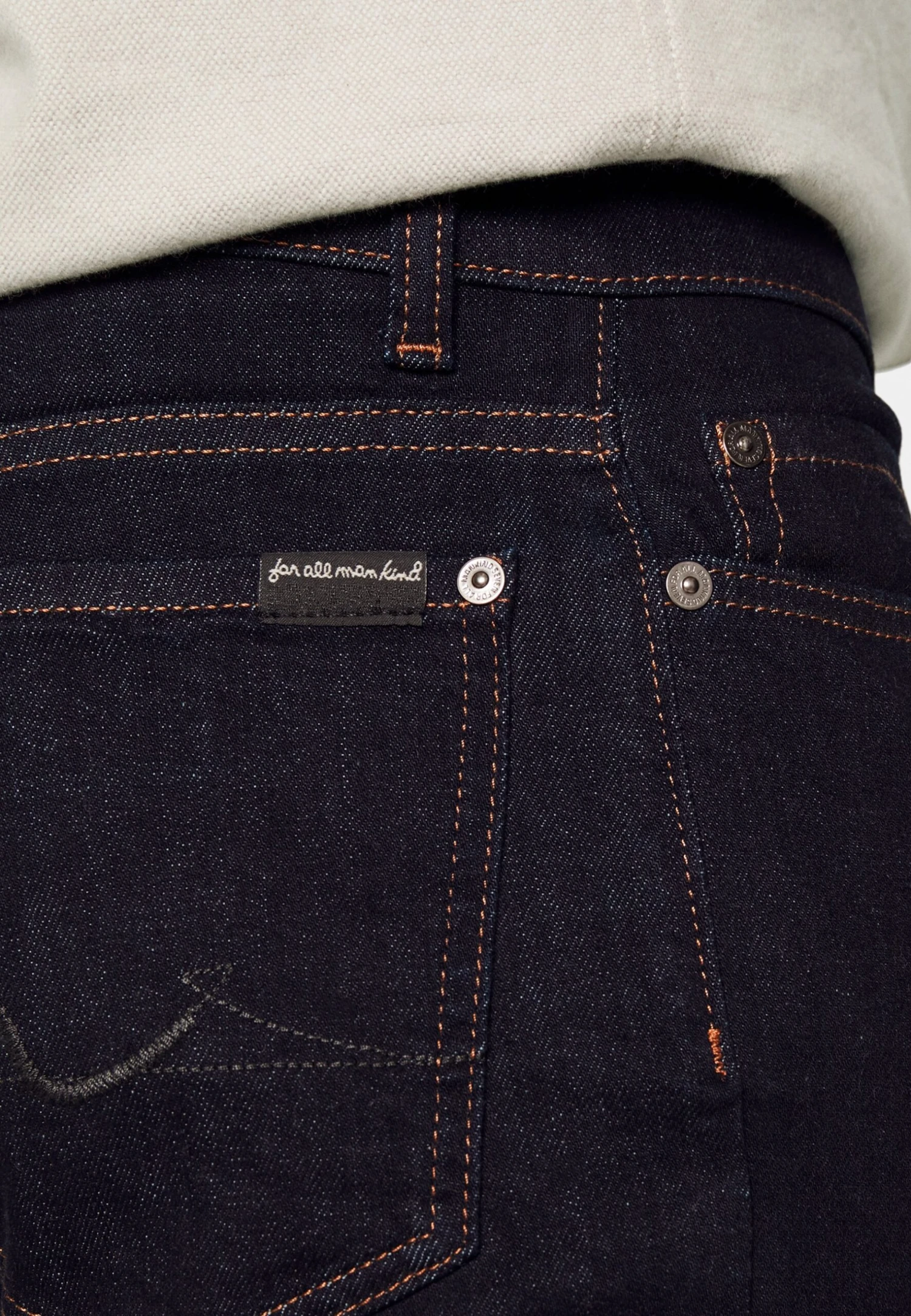 7 For All Mankind Jeans Skinny Fit - Dark Blue - Image 5