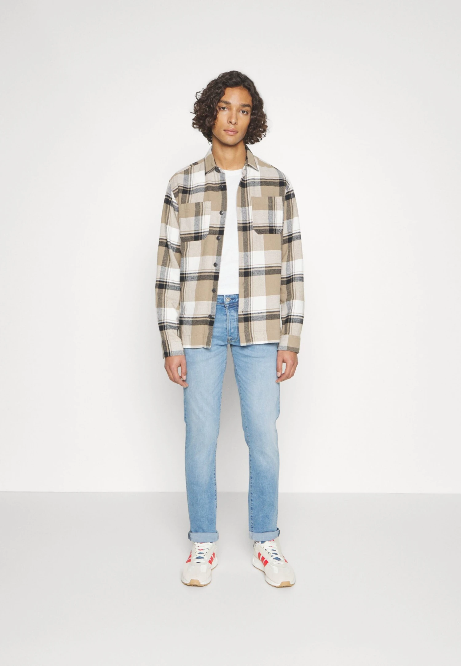 Jack & Jones Jjiglenn Jjfox - Jeans Slim Fit - Blue Denim - Image 2