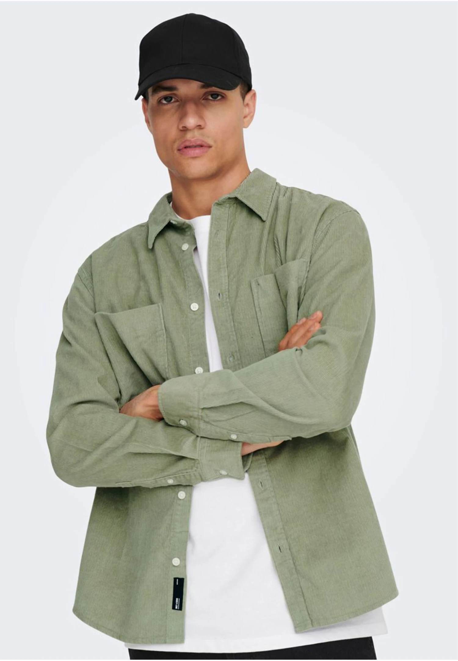 Only & Sons Onsalp Rlx 2Pkt Ls Noos - Skjorte - Seagrass - Image 5