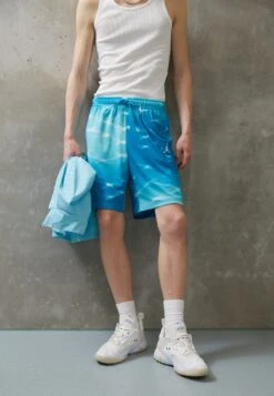 Jordan Shorts - Aquatone/White