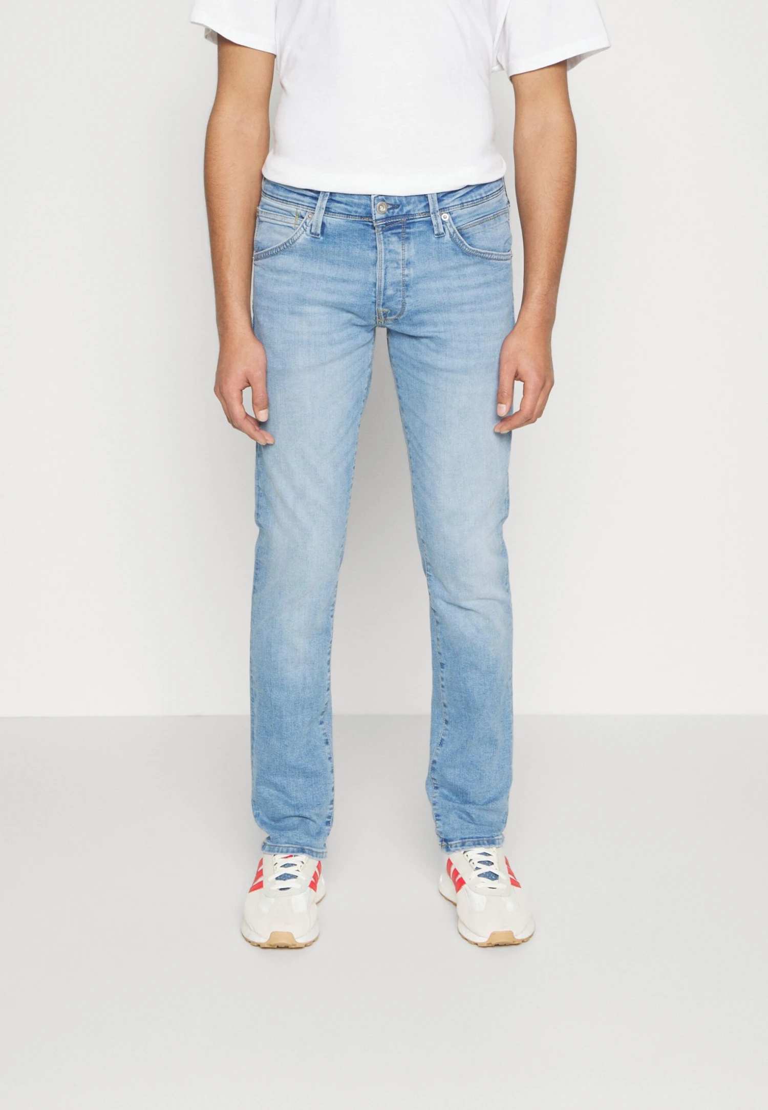 Jack & Jones Jjiglenn Jjfox - Jeans Slim Fit - Blue Denim