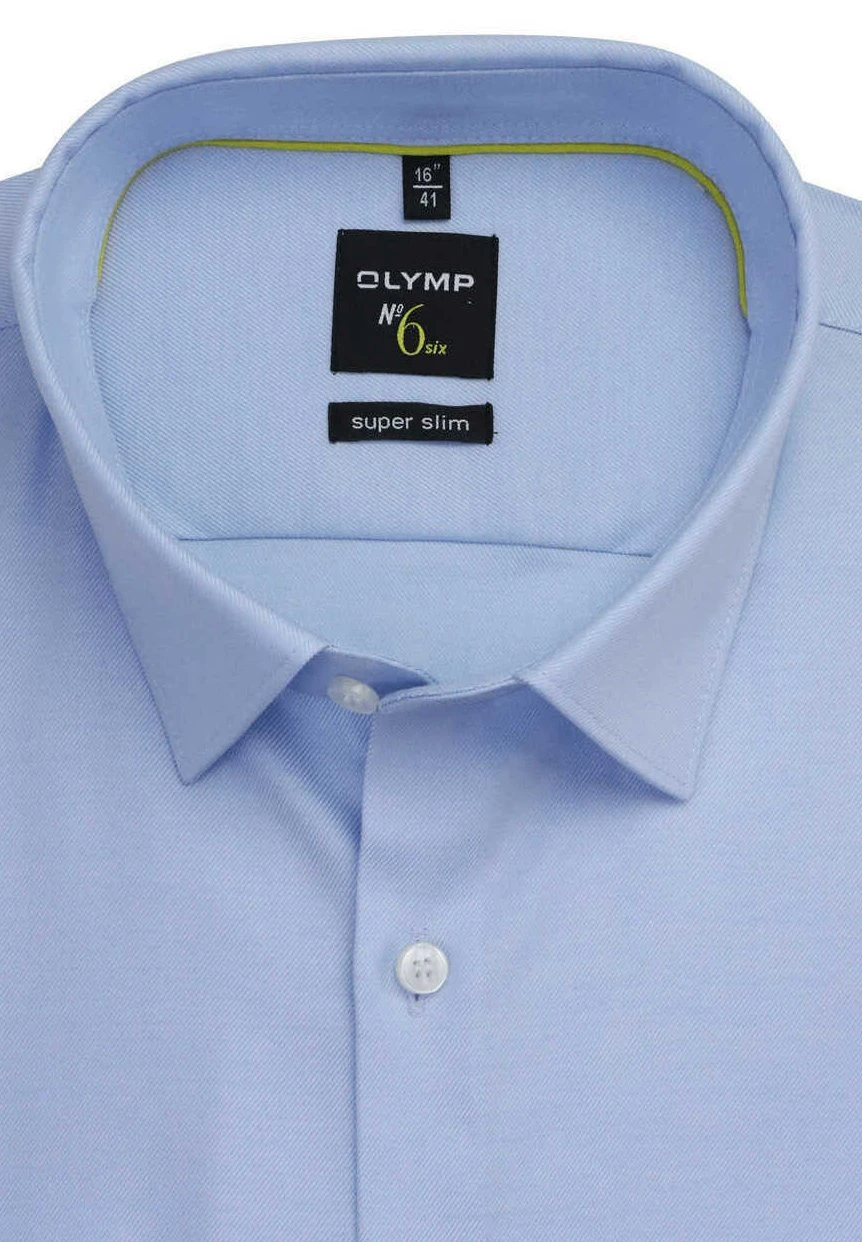 Langarm- Finskjorte - Hellblau - Image 2