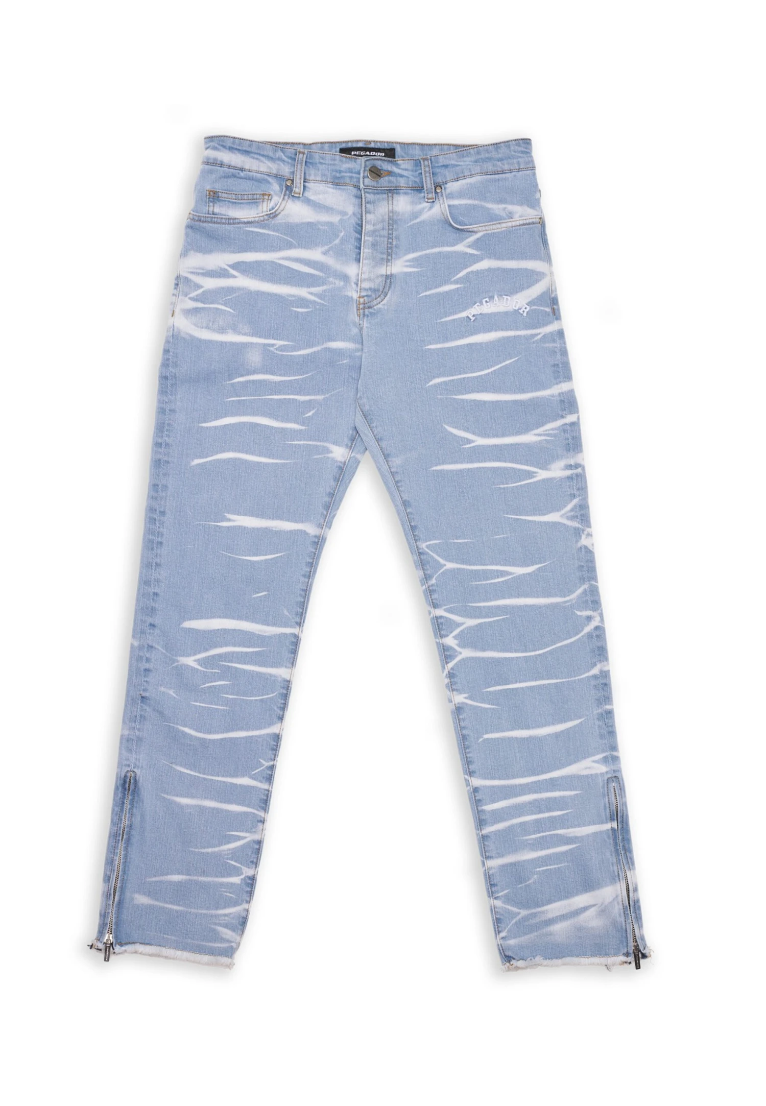 Pegador Bray - Jeans Straight Leg - Washed Light Blue - Image 4