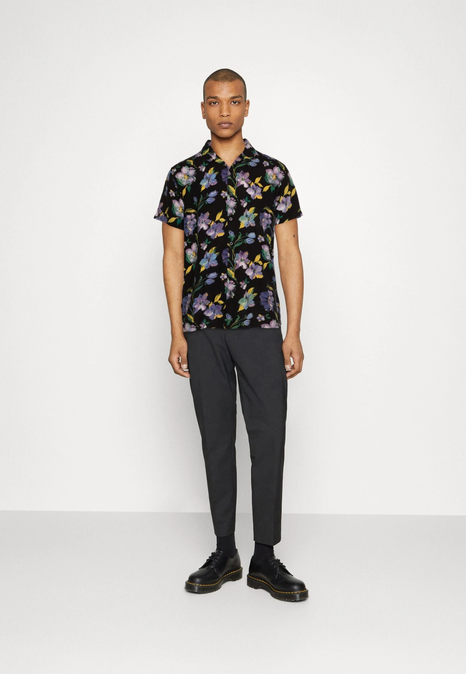 BRAVE SOUL Skjorte - Black/Multi-Colour - Image 2