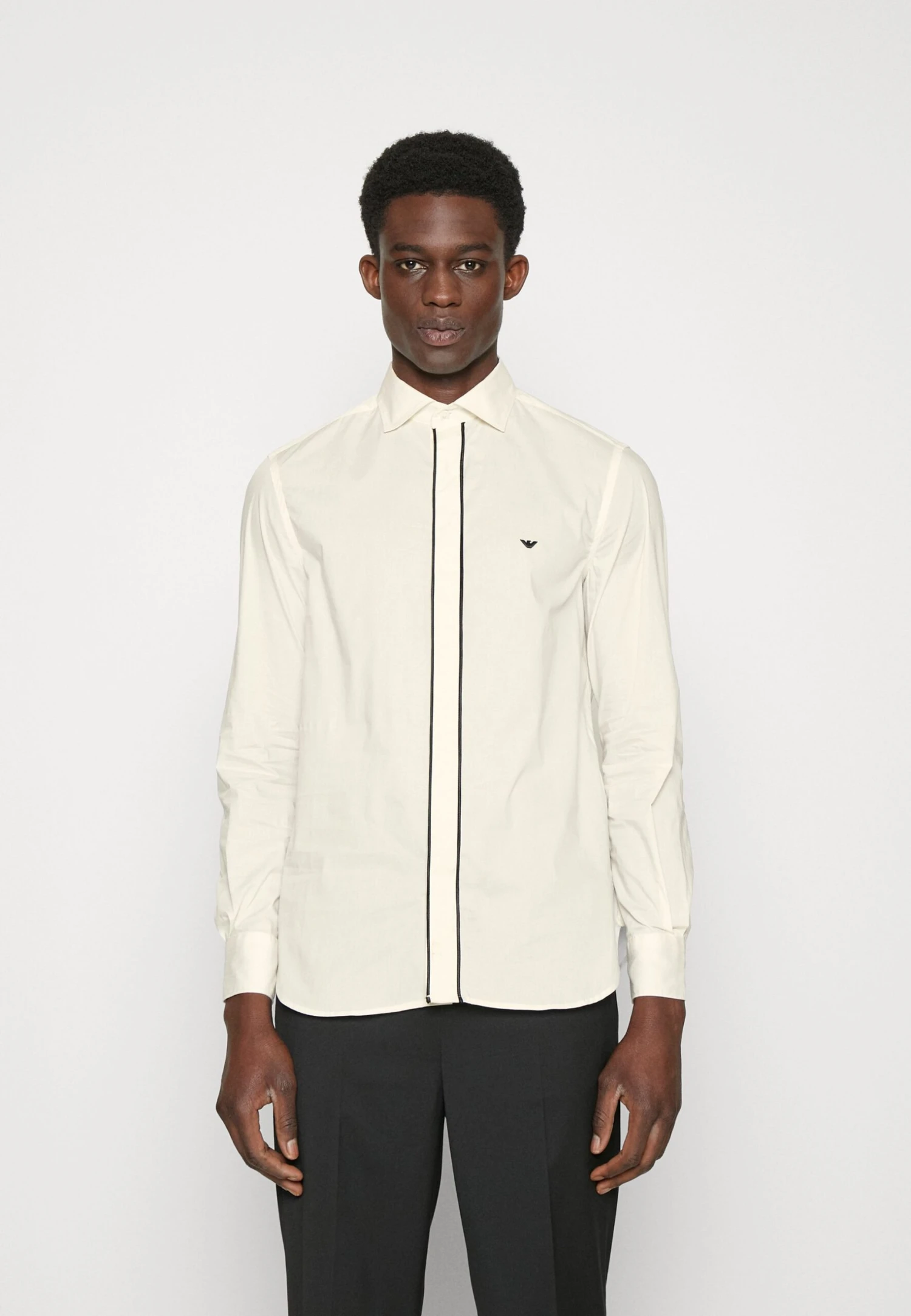 Emporio Armani Skjorte - White/Piping