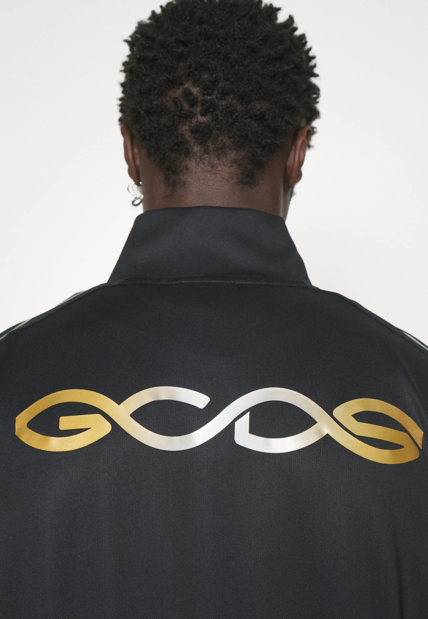 GCDS Reflective Logo Track - Treningsjakke - Black - Image 9