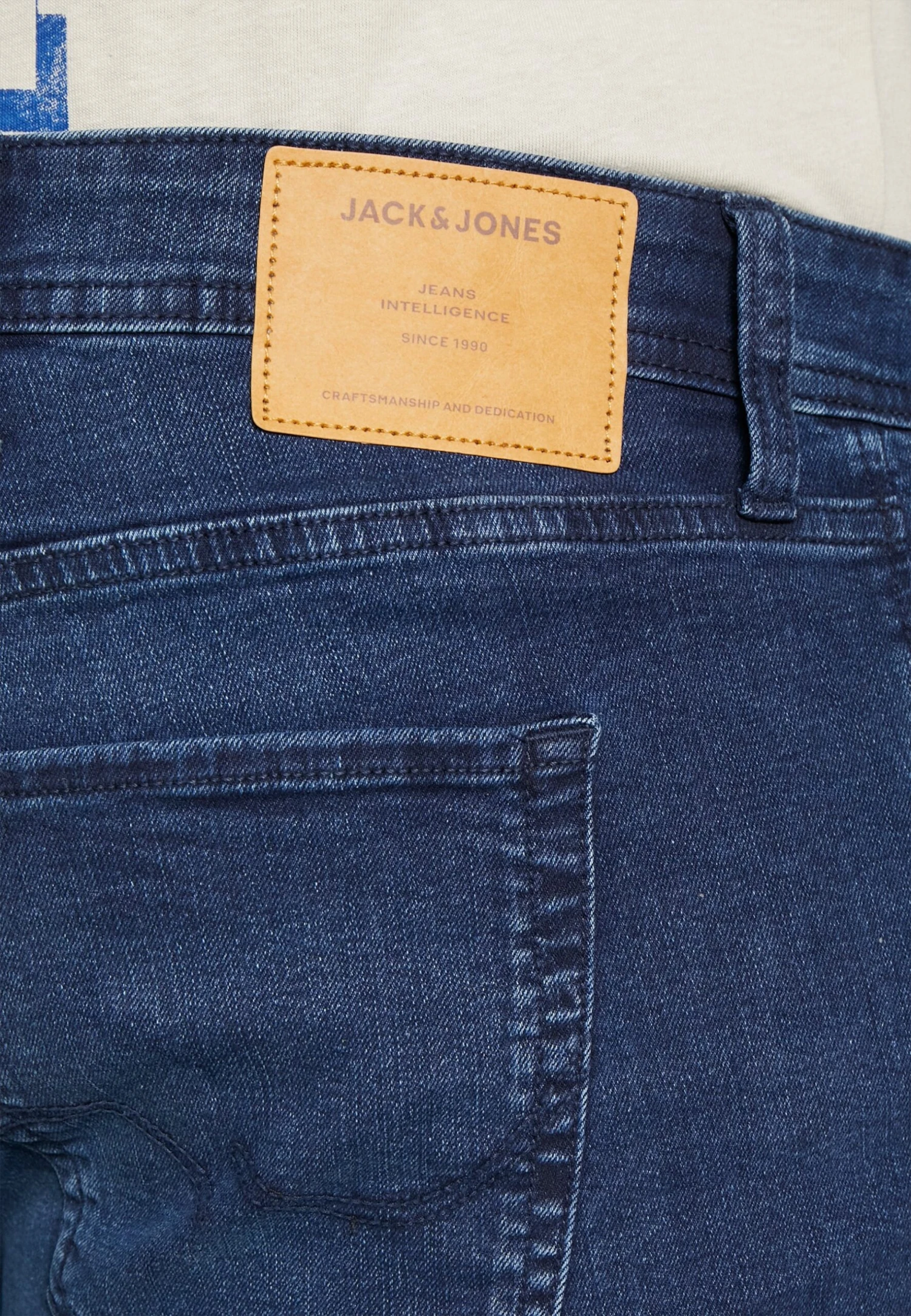 Jack & Jones Jjimike Jjoriginal Sq 350 Pls - Jeans Straight Leg - Blue Denim - Image 5