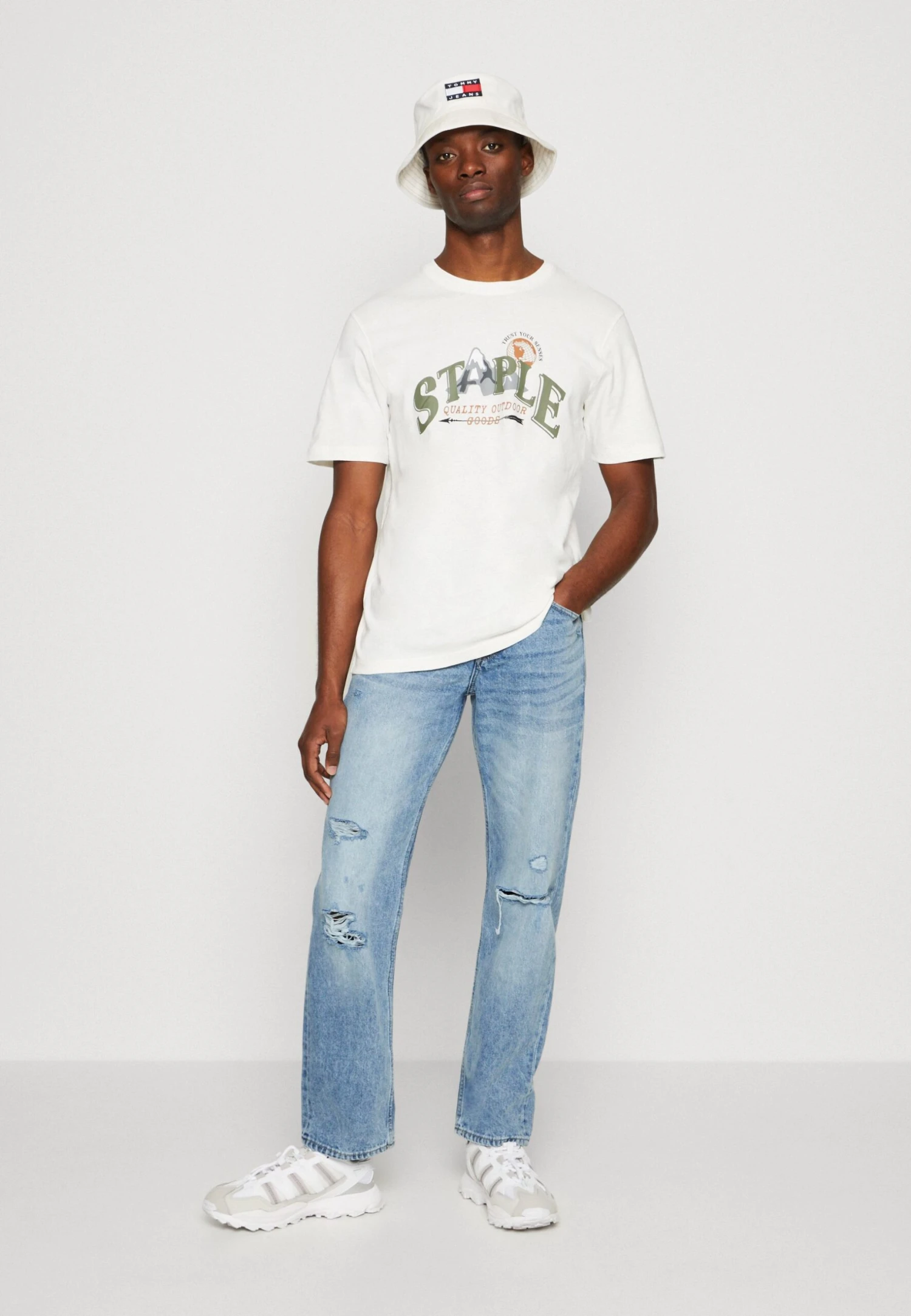 Only & Sons Jeans Relaxed Fit - Light Blue Denim - Image 2