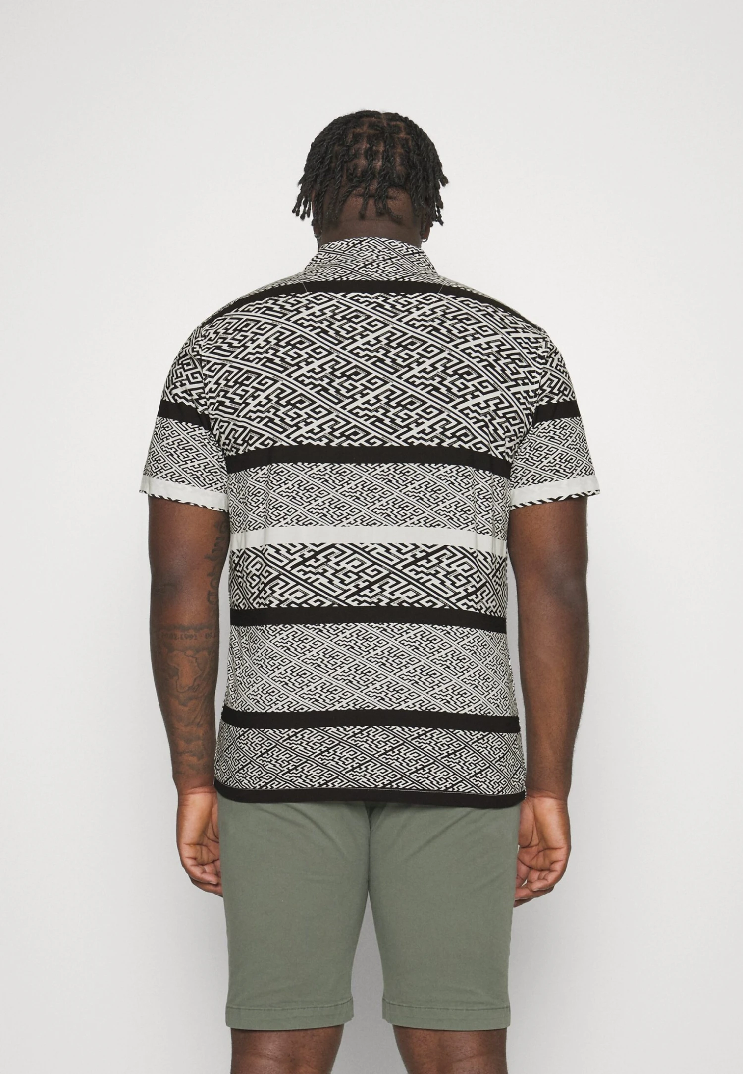 BRAVE SOUL Skjorte - Black/White - Image 3