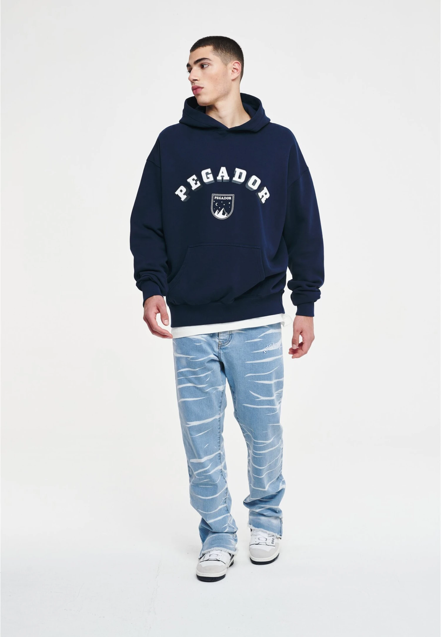 Pegador Bray - Jeans Straight Leg - Washed Light Blue - Image 2