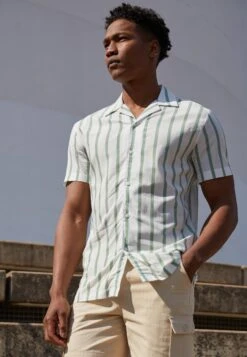 Selected Homme Slhreg Air- Skjorte - Granite Green Detail