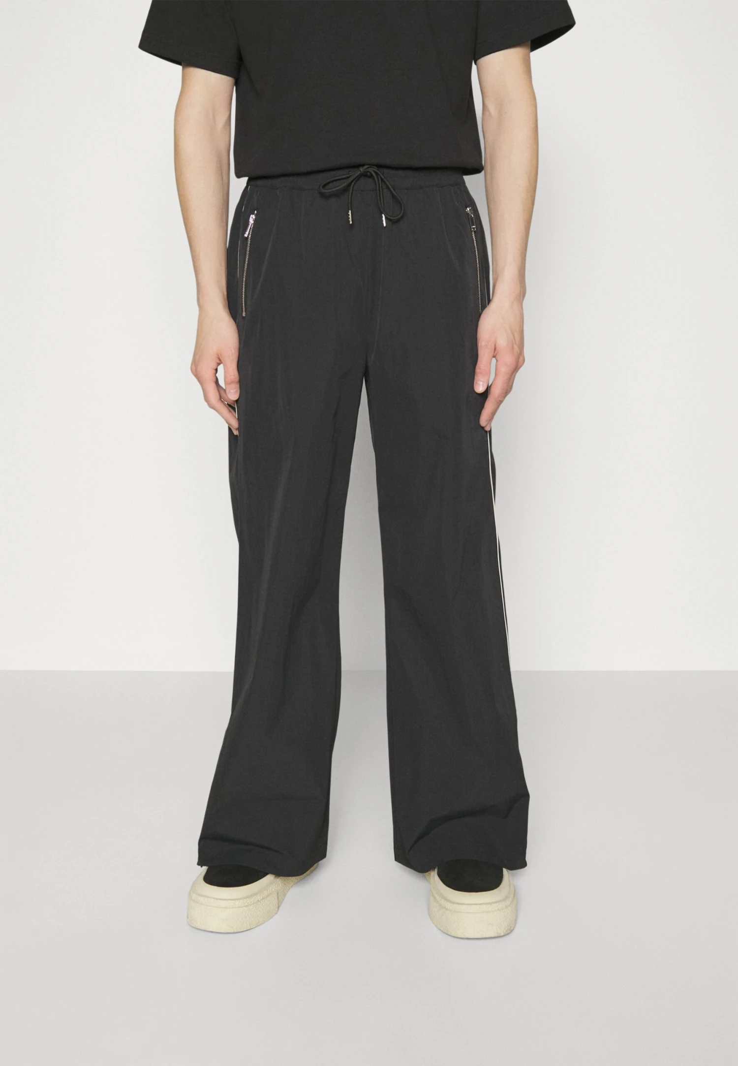 Han Kjøbenhavn Oversized Track Trousers - Joggebukse - Black