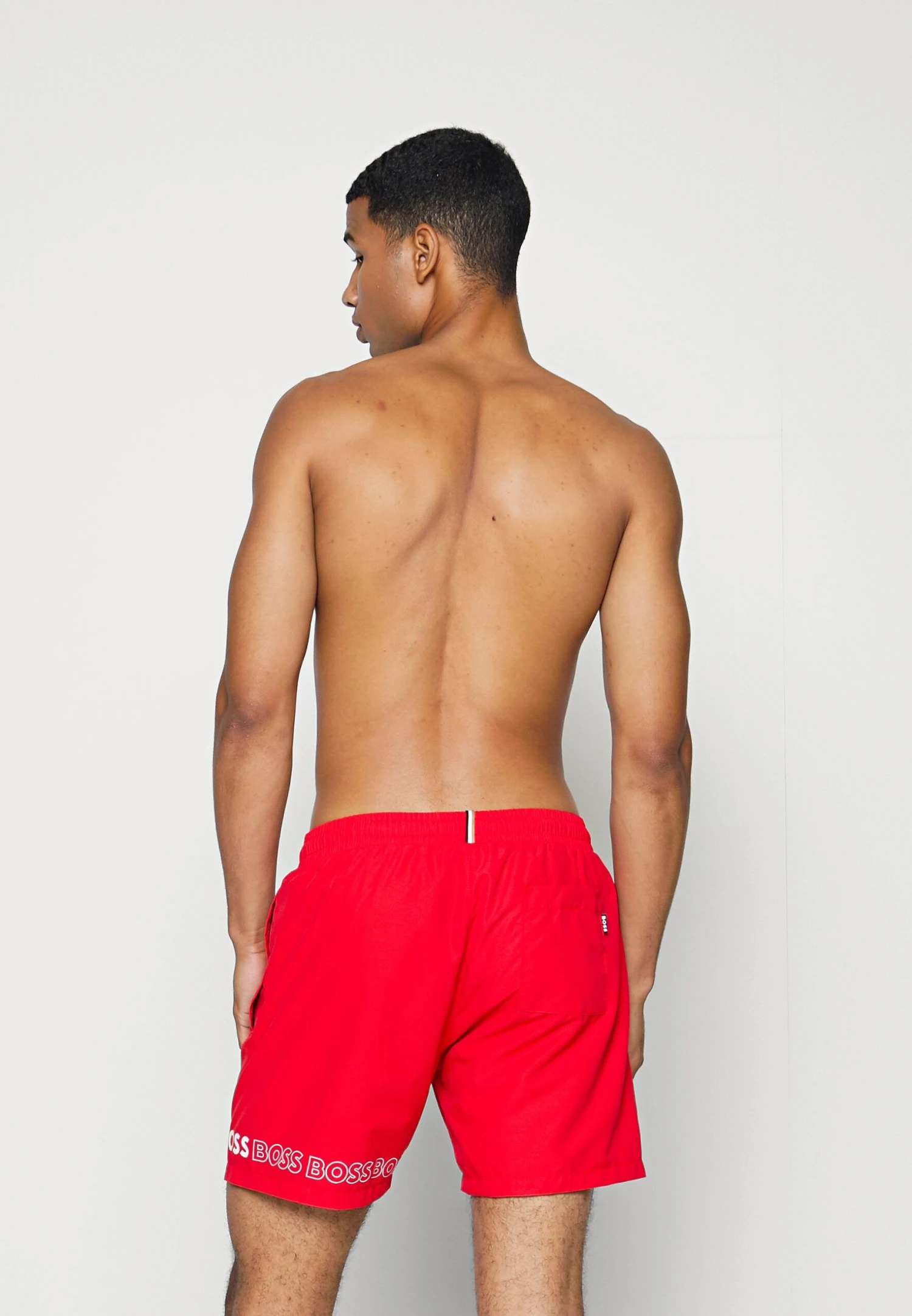 Boss Dolphin - Badeshorts - Bright Red - Image 2