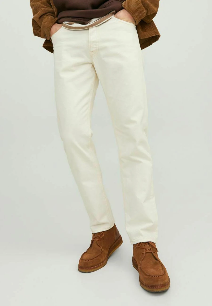 Jack & Jones Ichris Original Aa- Jeans Relaxed Fit - Ecru