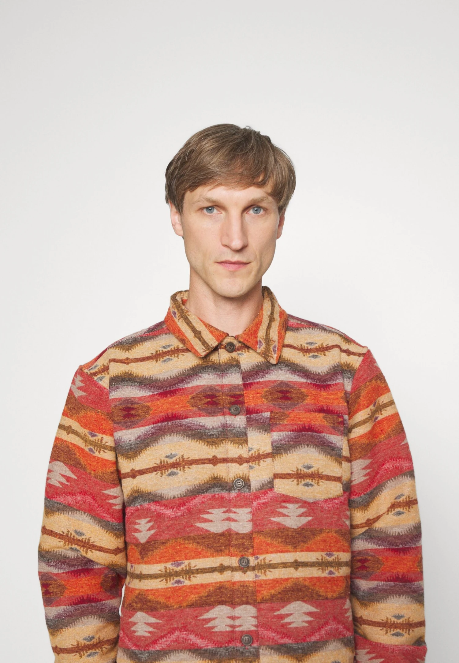 Revolution Casual Overshirt - Skjorte - Dark Red - Image 6