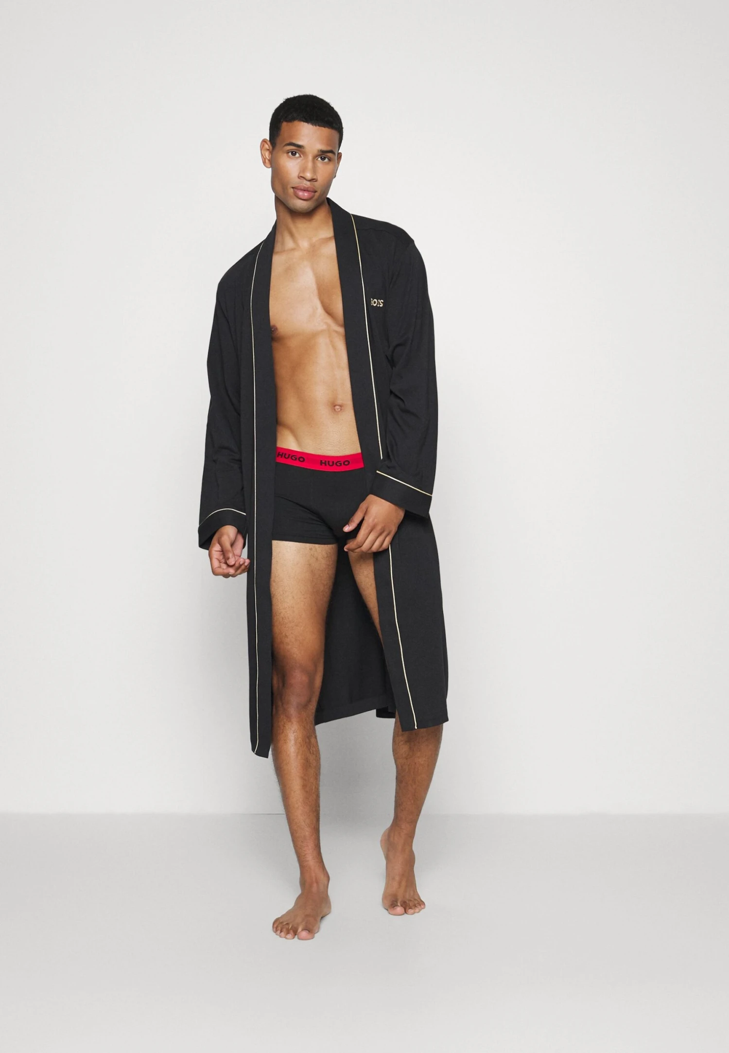 Boss Xmas- Badekåpe - Black - Image 2