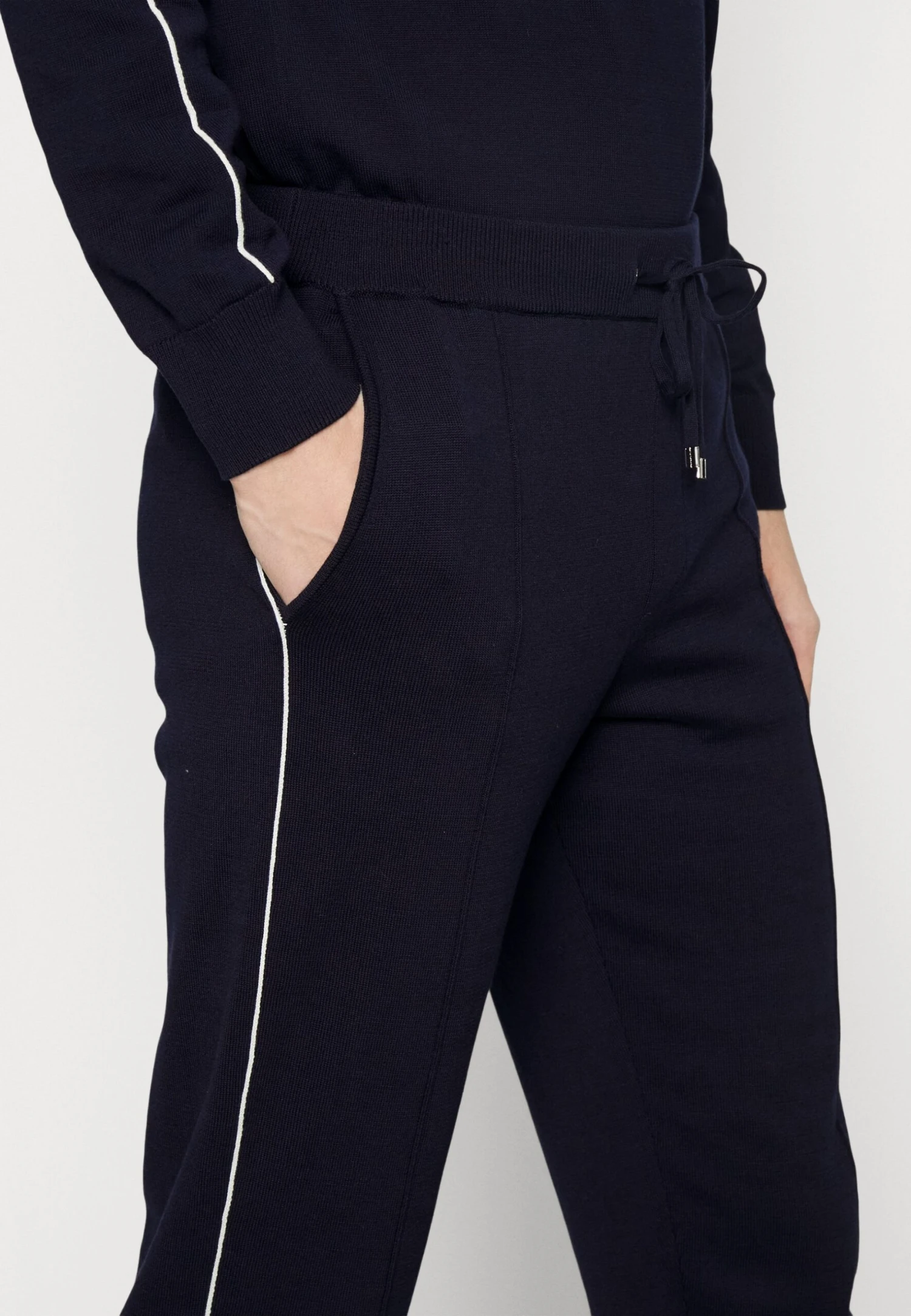 Pants Piping - Joggebukse - Navy - Image 5