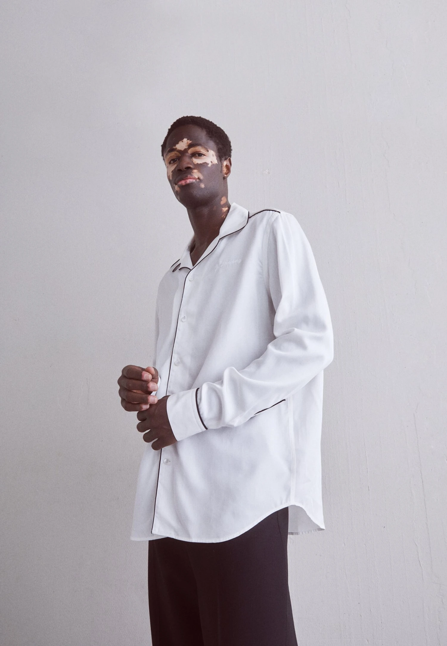 J.Lindeberg Piper Relaxed- Skjorte - Cloud White