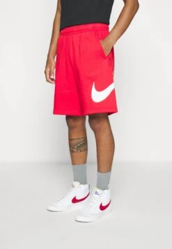 Nike Sportswear M Nsw Club Bb Gx - Joggebukse - University Red/White