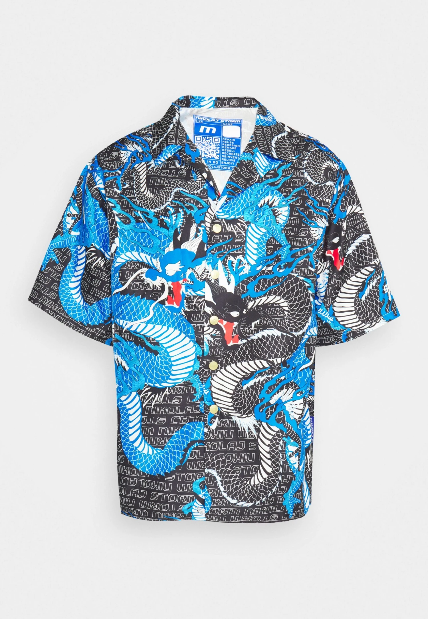 Unisex - Skjorte - Blue/Black - Image 6