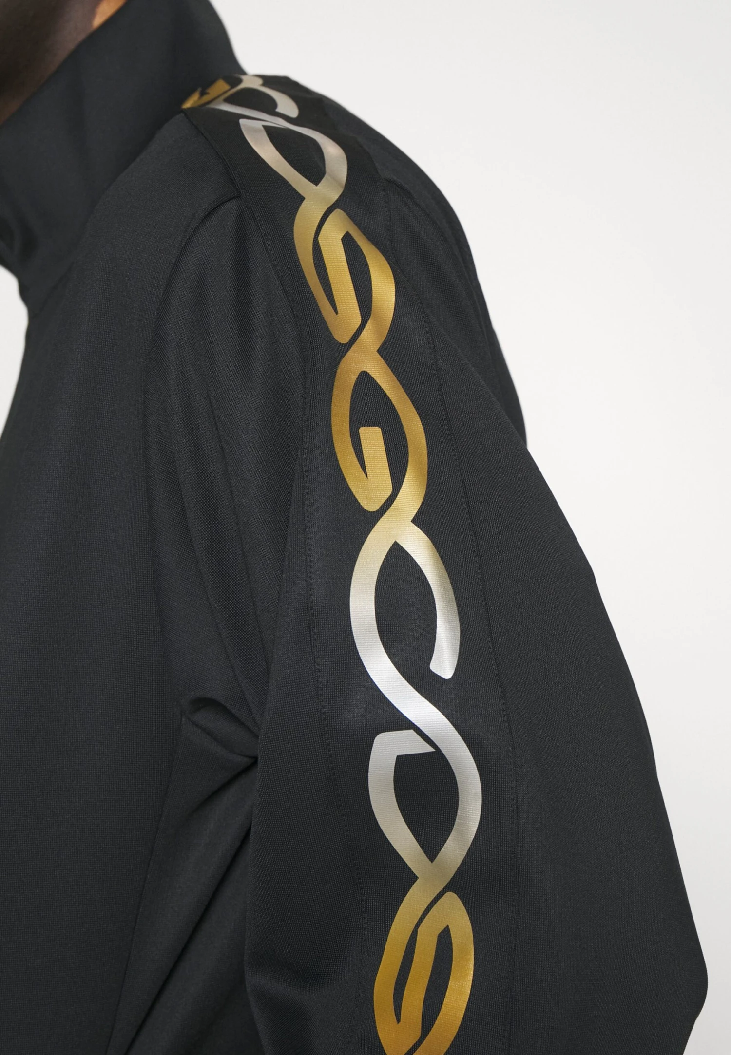 GCDS Reflective Logo Track - Treningsjakke - Black - Image 7