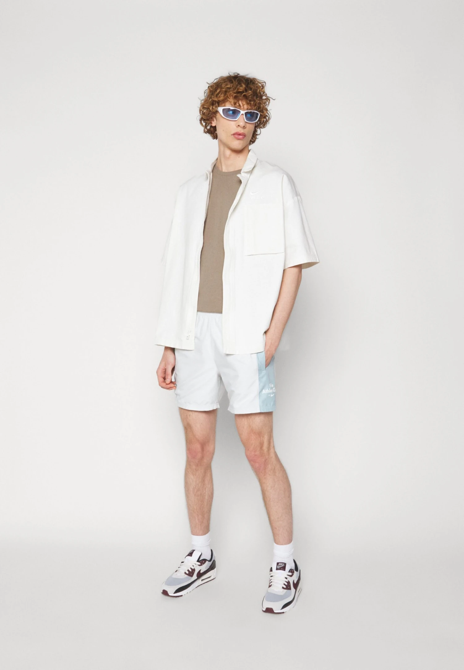 Nike Sportswear Trend Wv - Shorts - Photon Dust/Ocean Bliss - Image 5