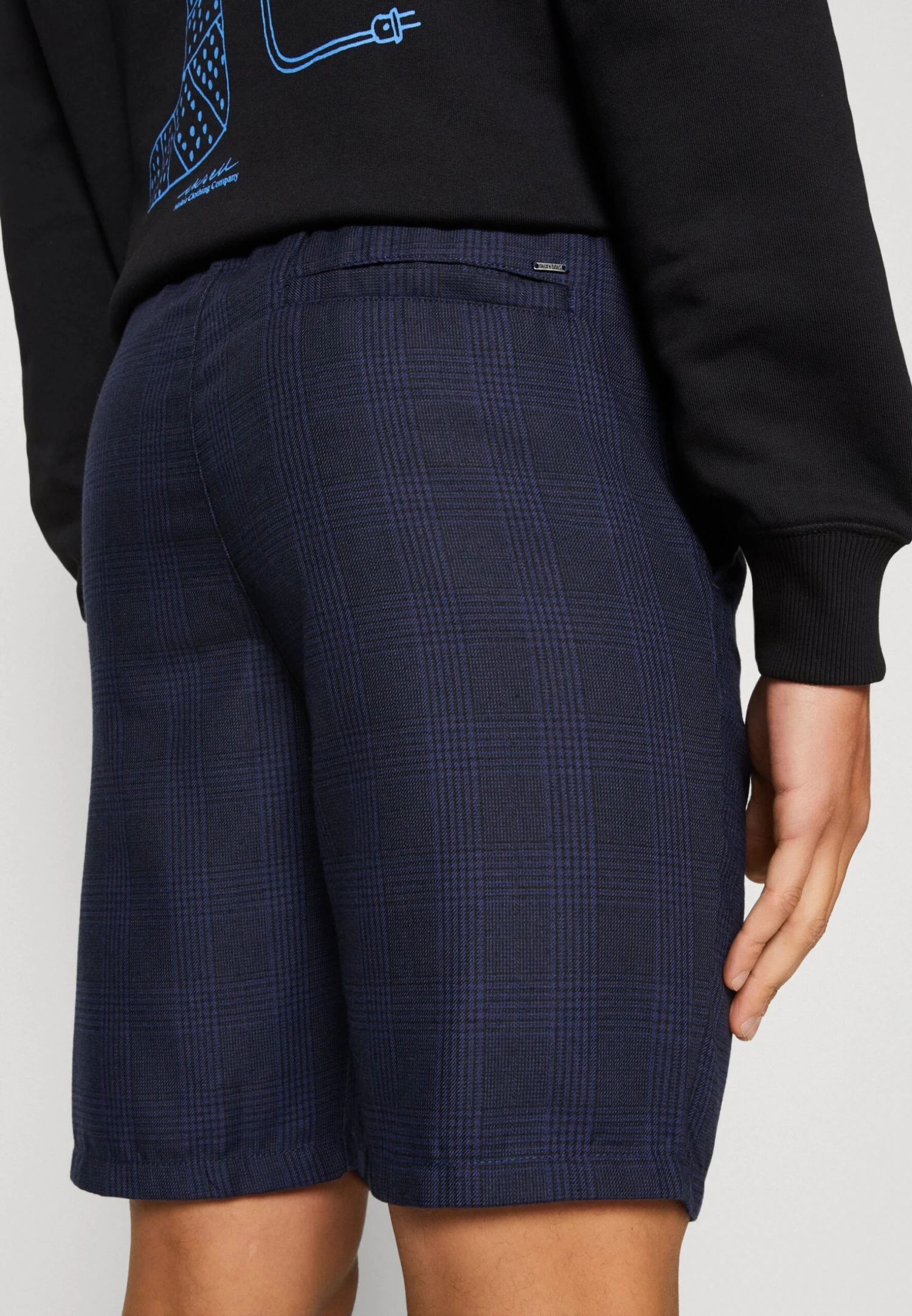 Only & Sons Onslinus Check - Shorts - Dress Blues - Image 6