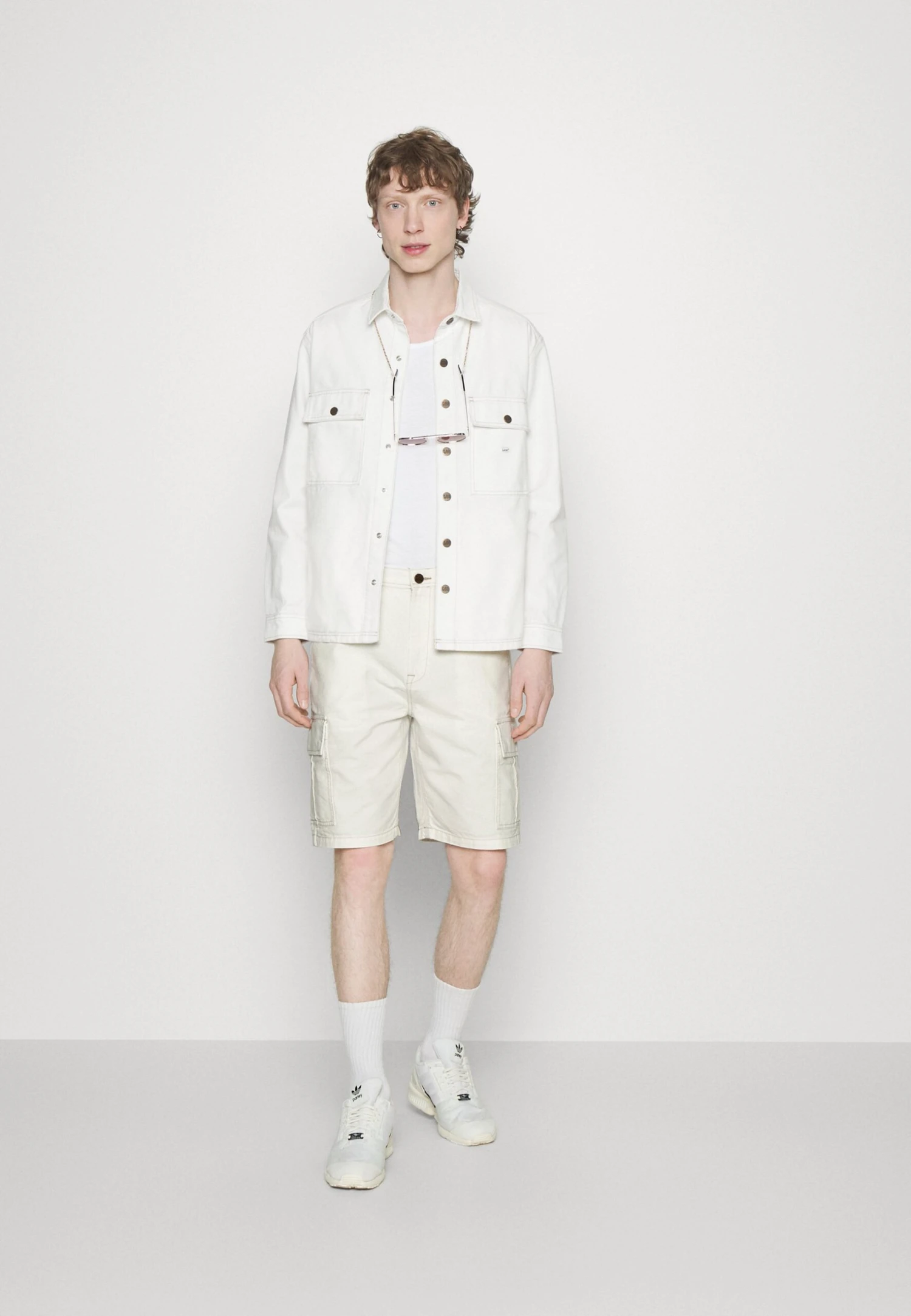 Lee Cargo- Shorts - Ecru - Image 2