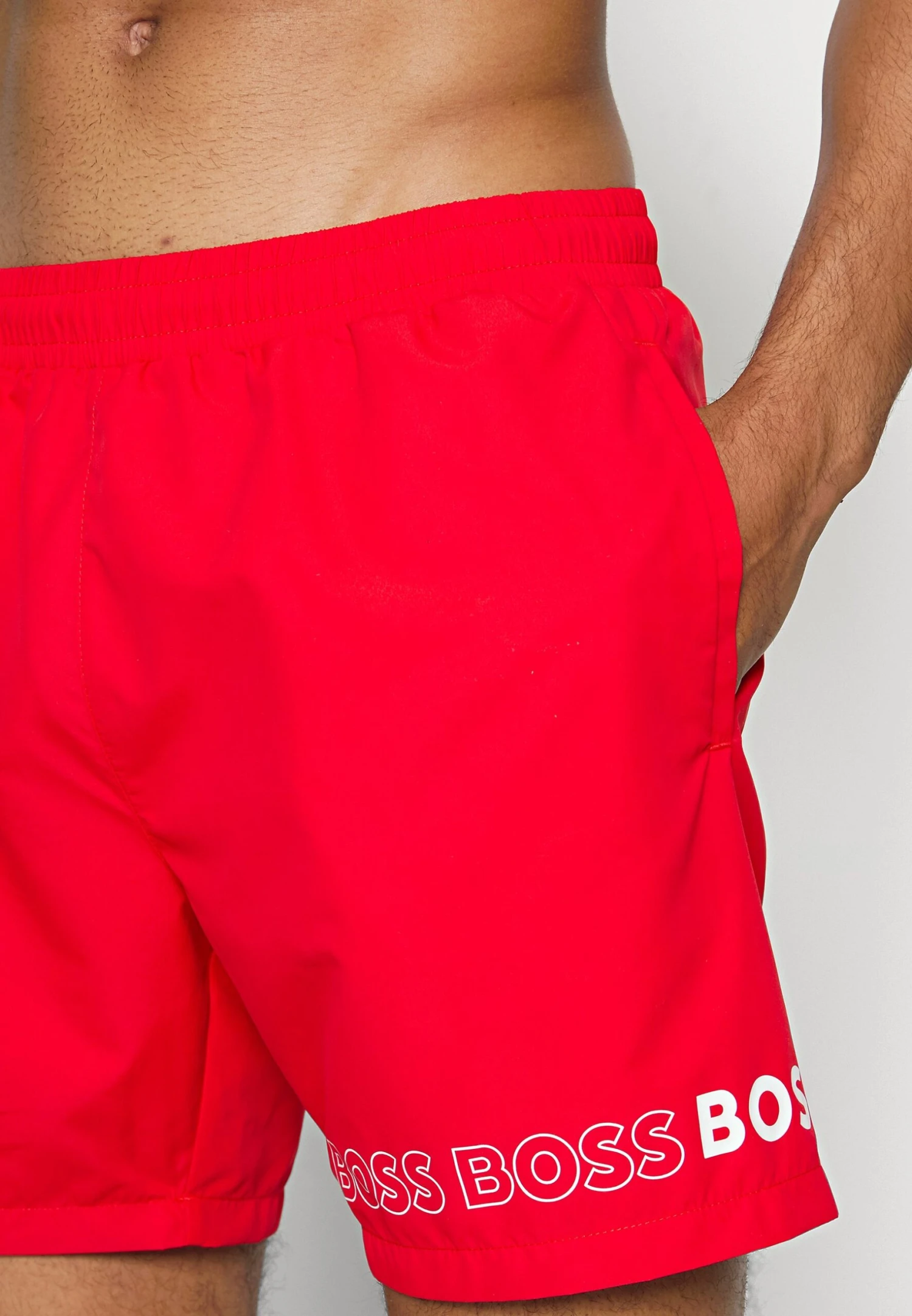 Boss Dolphin - Badeshorts - Bright Red - Image 4