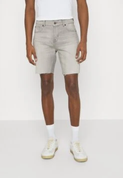 7 For All Mankind Straight Babble - Jeansshorts - Grey