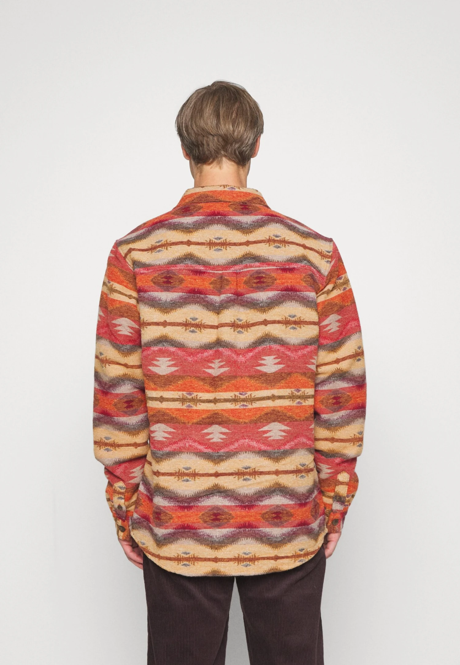 Revolution Casual Overshirt - Skjorte - Dark Red - Image 4