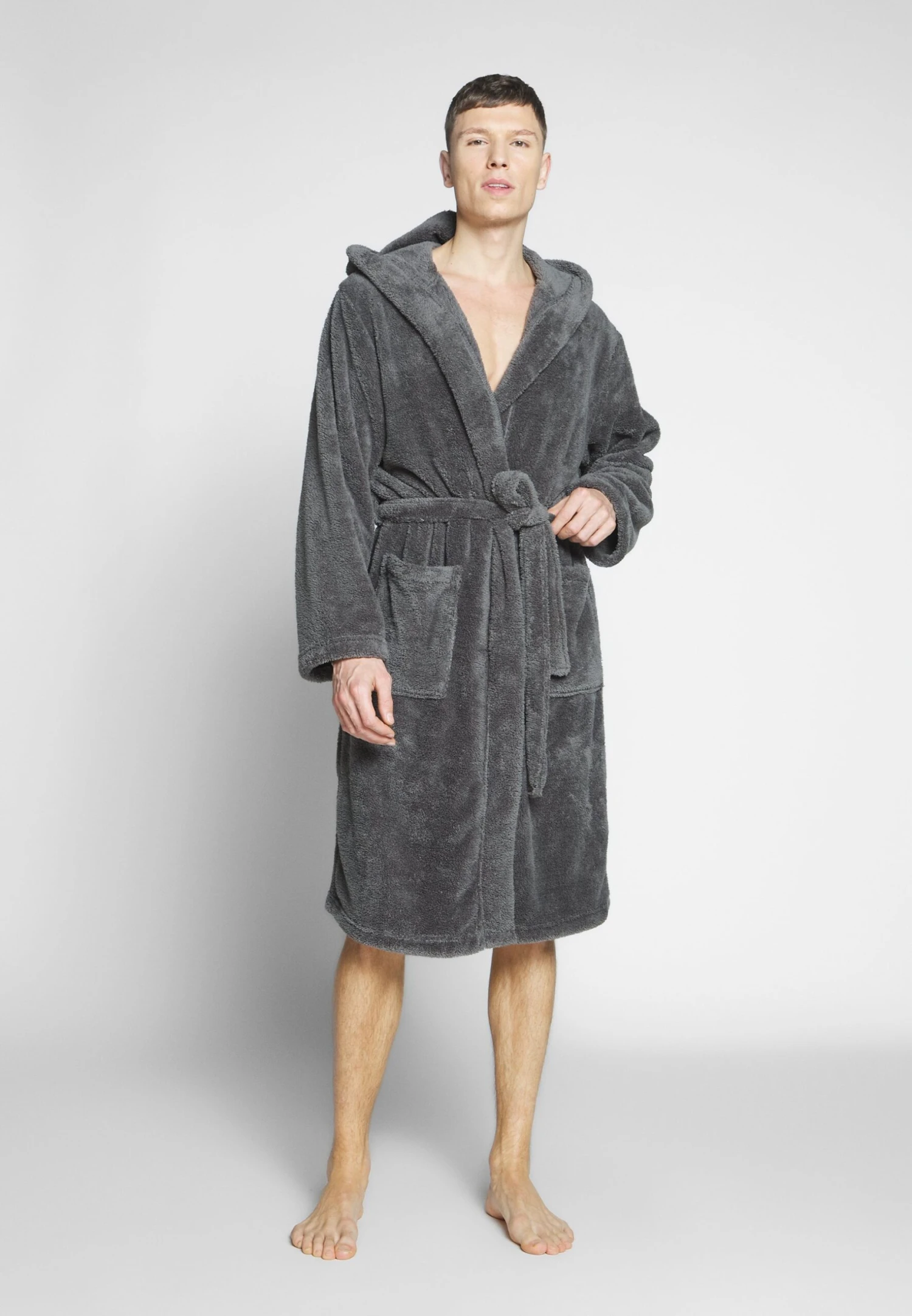 Pier One Badekåpe - Dark Gray