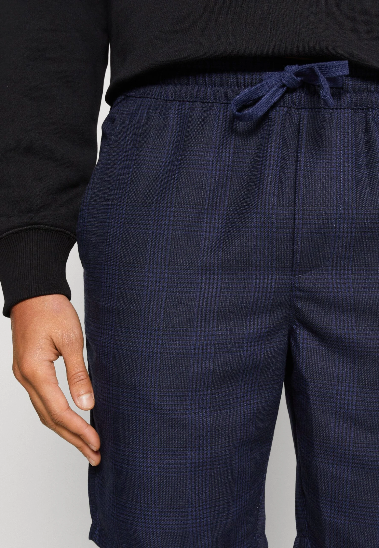 Only & Sons Onslinus Check - Shorts - Dress Blues - Image 4