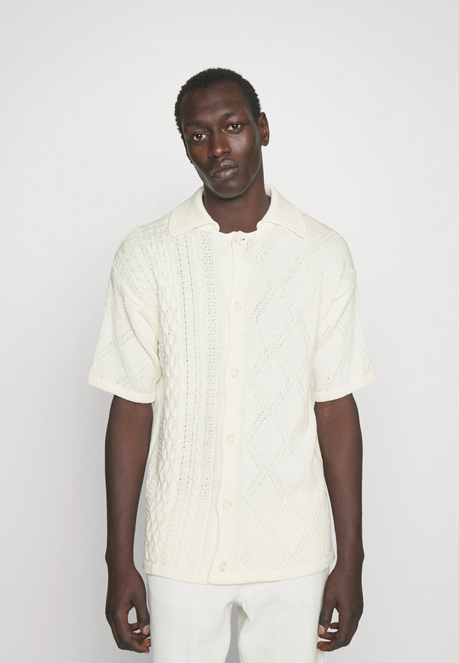 Braided - Skjorte - White