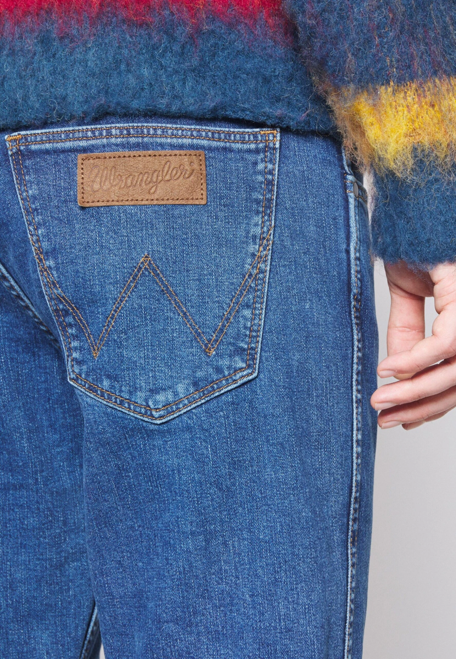 Wrangler Greensboro - Jeans Slim Fit - Friday Blues - Image 7