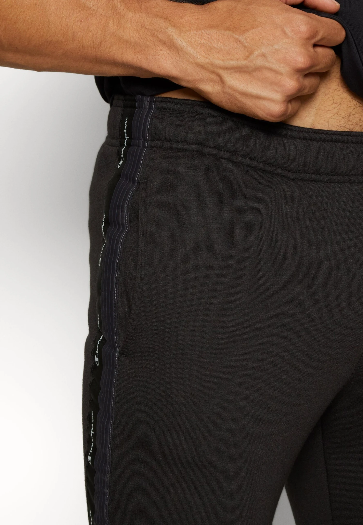 Champion Tape Cuff Pants - Joggebukse - Black - Image 7