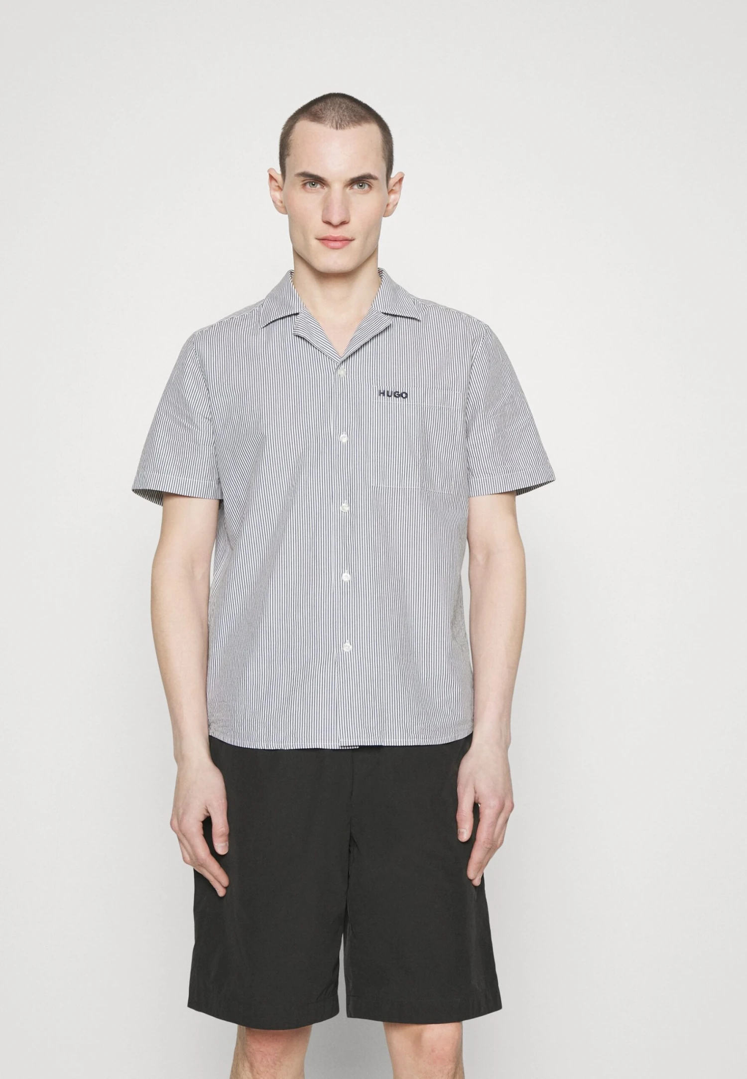 Hugo Ellino - Skjorte - Dark Blue