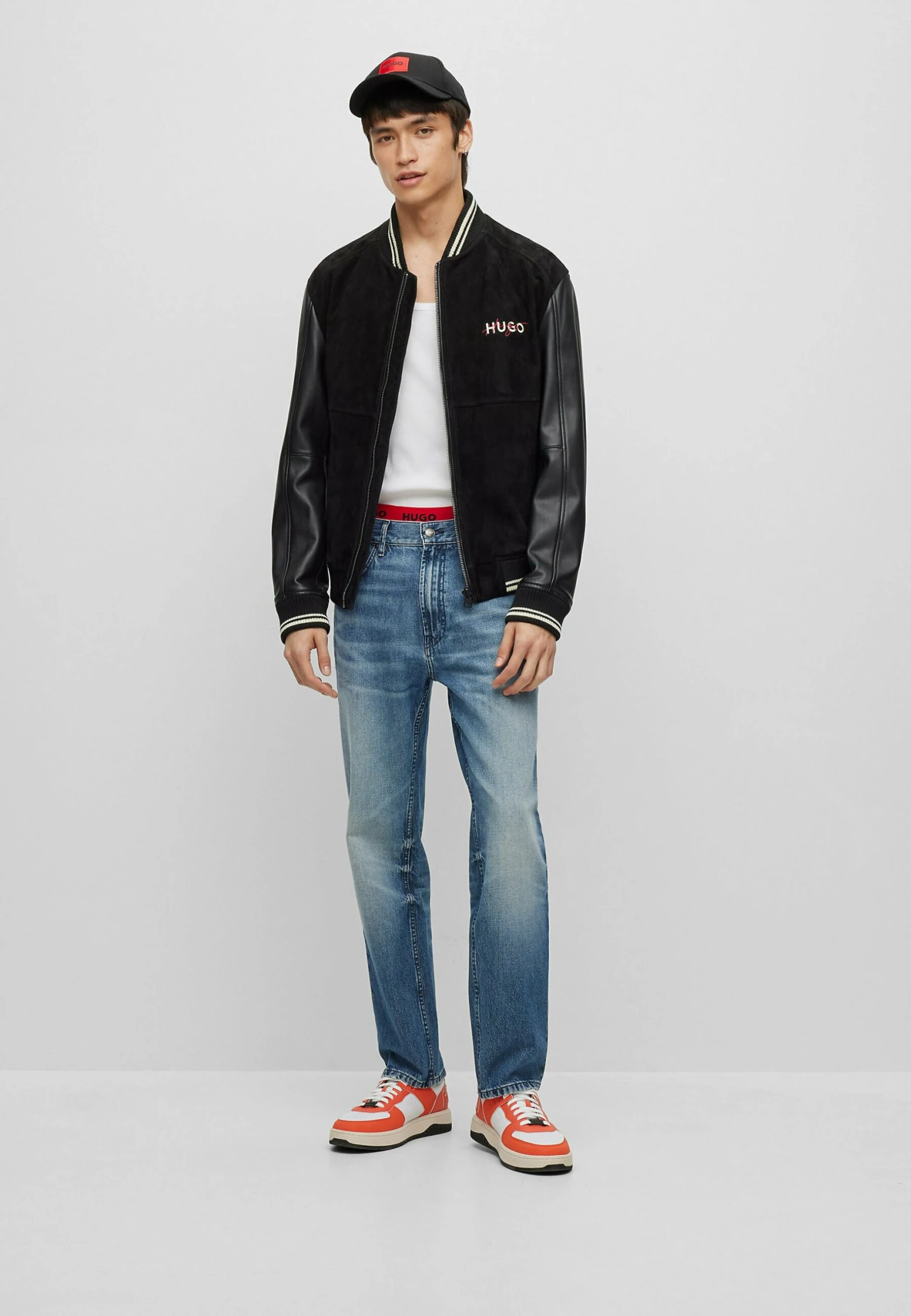 Hugo Jeans Straight Leg - Blue Ten - Image 2