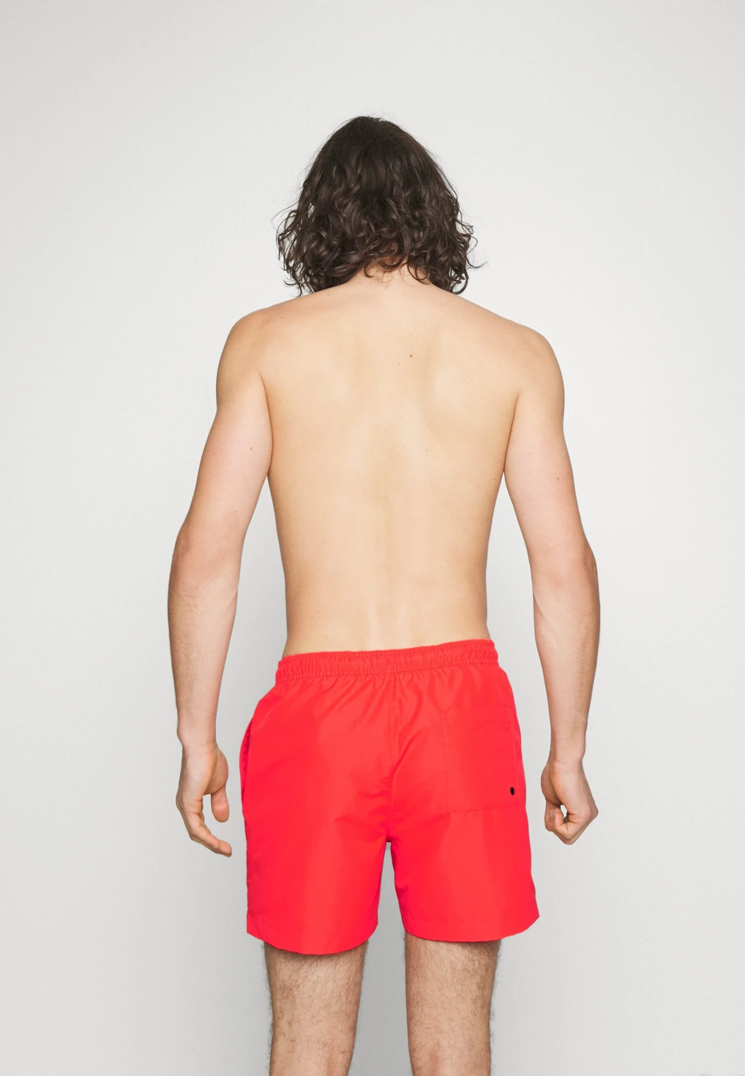 Medium Drawstring - Badeshorts - Bright Vermillion - Image 2