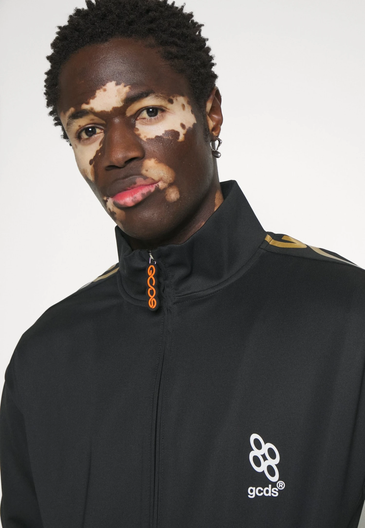 GCDS Reflective Logo Track - Treningsjakke - Black - Image 6