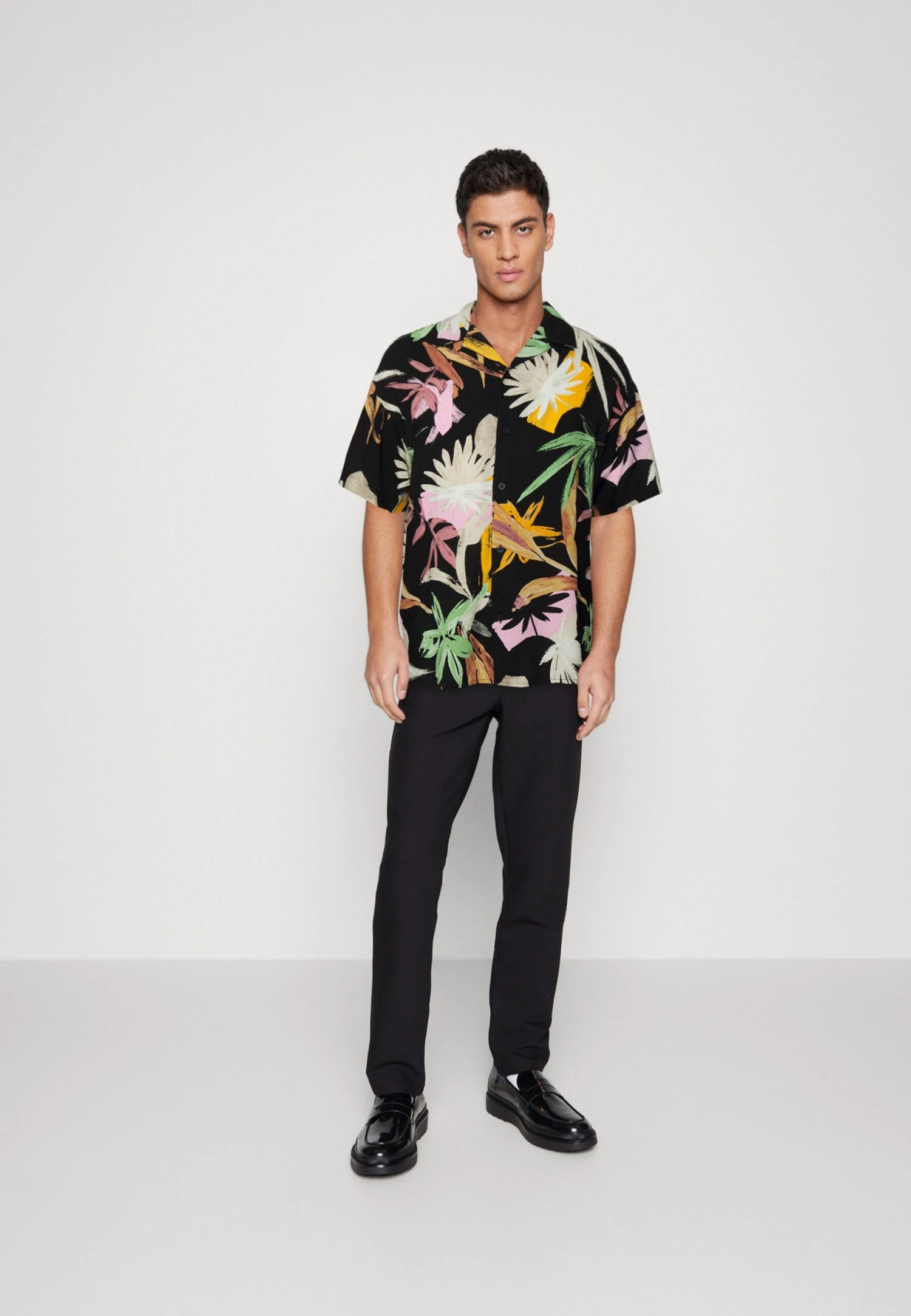 Jack & Jones Jornoah Exotic Resort - Skjorte - Black - Image 2