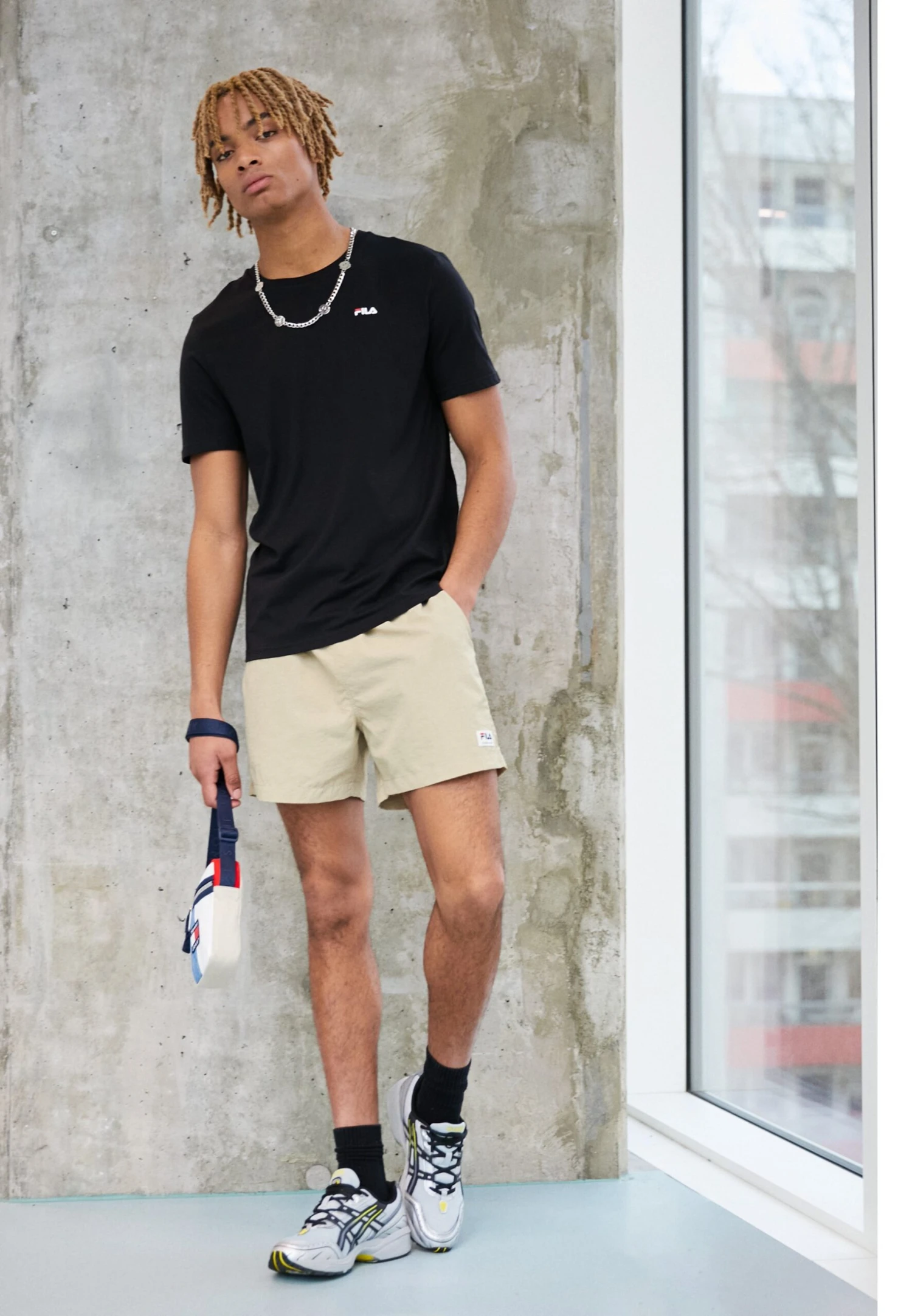 Fila Shorts - Fields Of Rye - Image 2