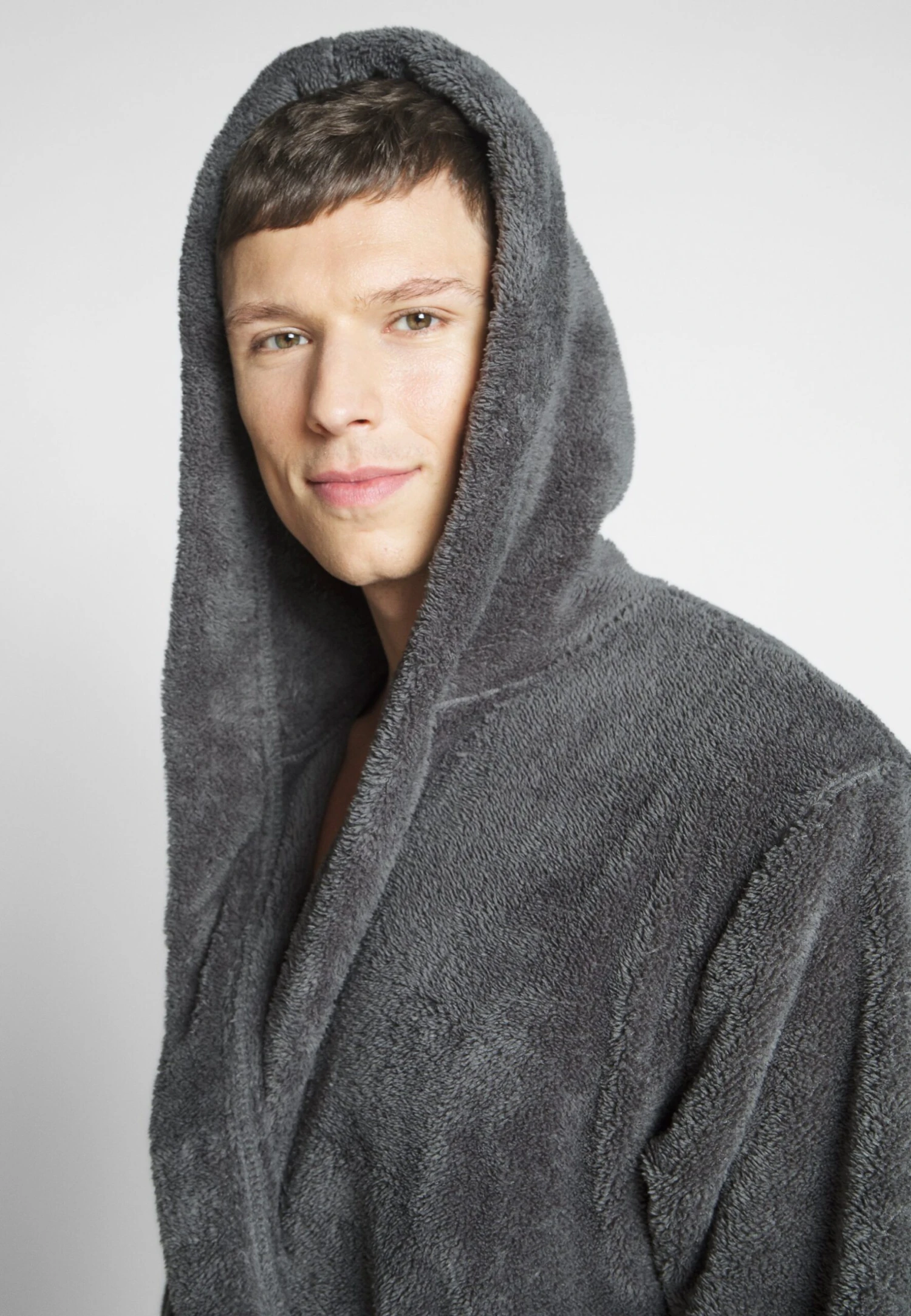 Pier One Badekåpe - Dark Gray - Image 4