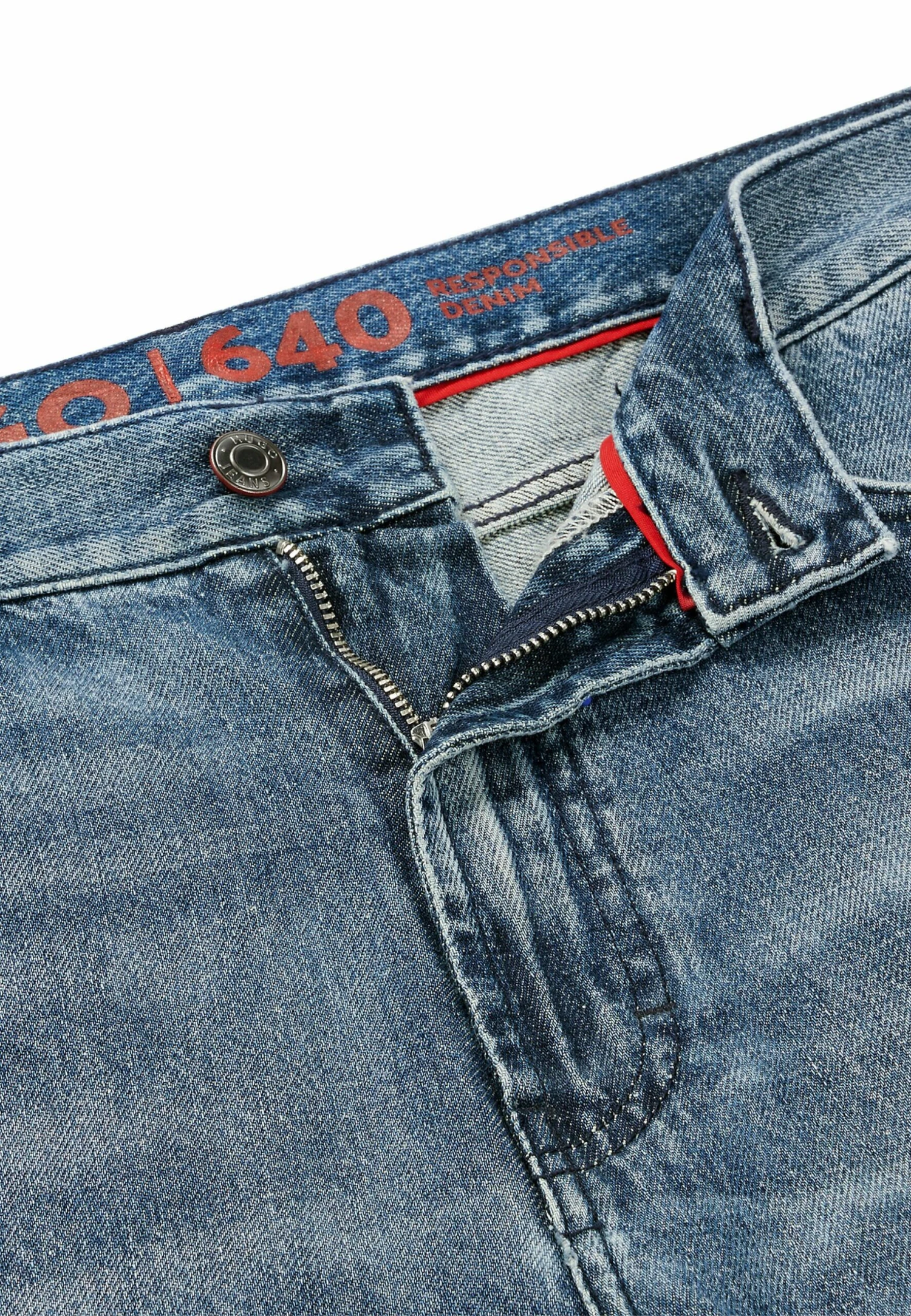 Hugo Jeans Straight Leg - Blue Ten - Image 6