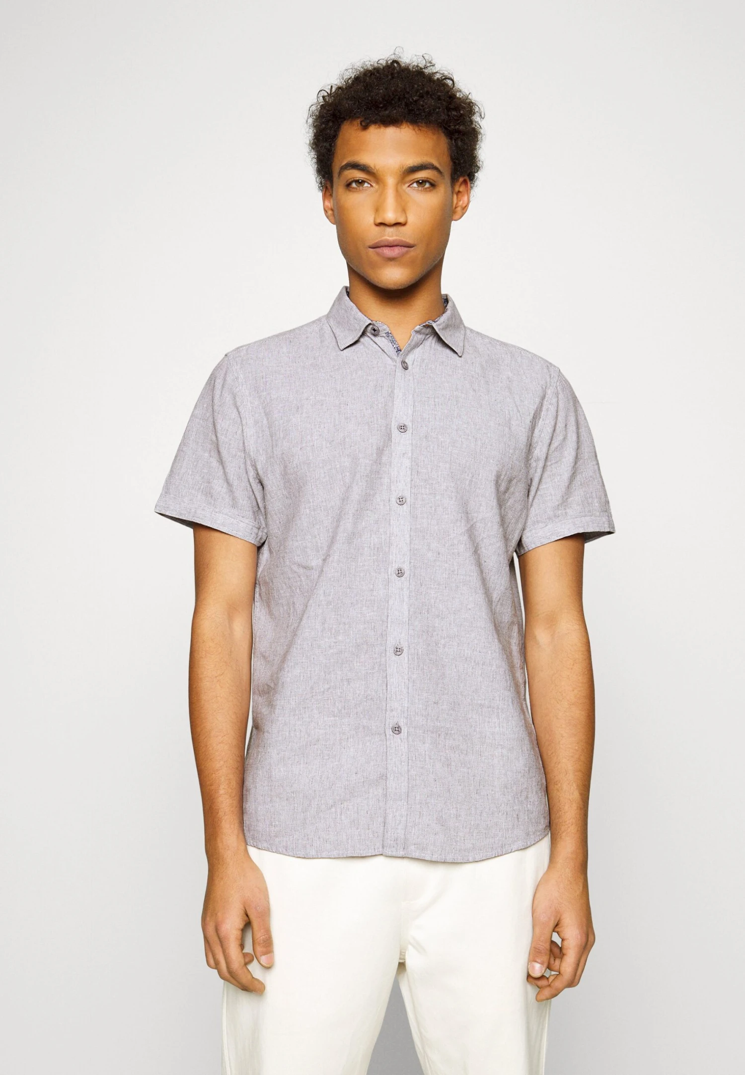 Indicode Jeans Massimo - Skjorte - Pewter