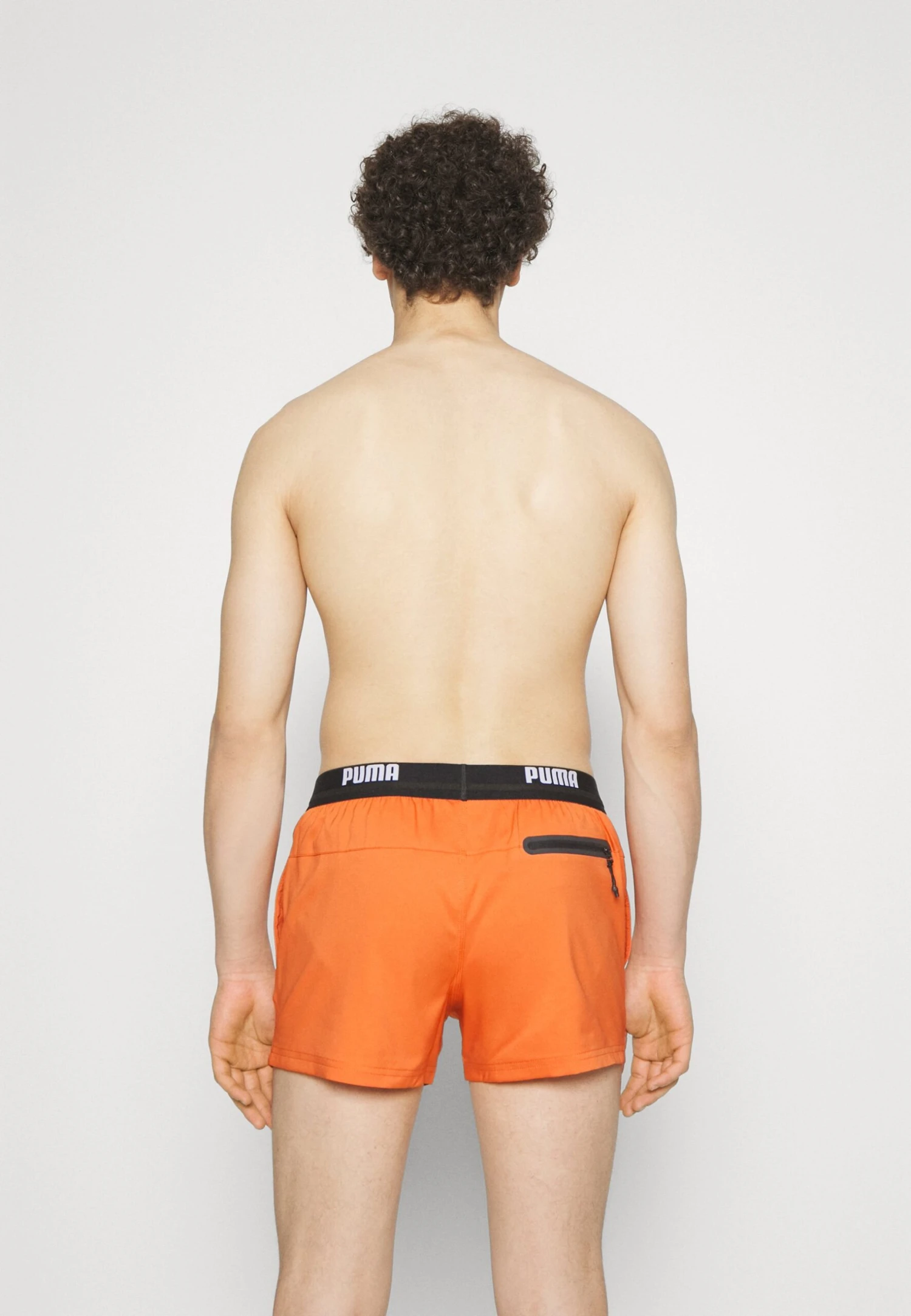 Puma Swim Men Logo Length Swim Shorts - Badeshorts - Chili Powder - Image 2