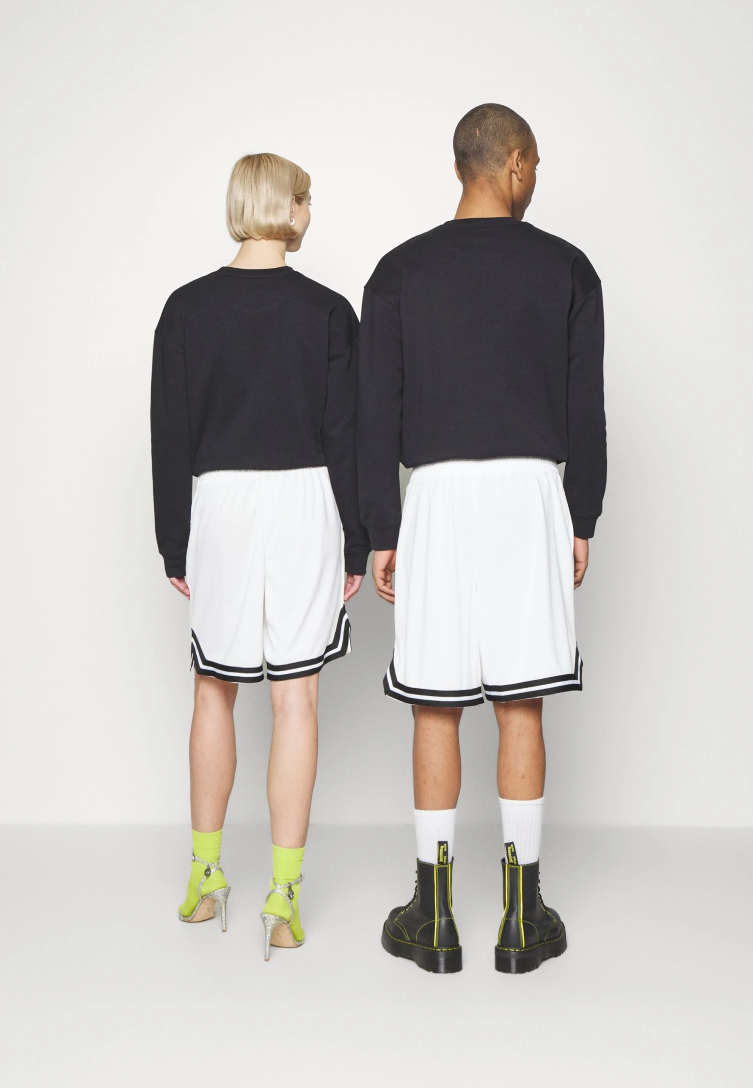 YOURTURN Unisex - Shorts - White - Image 3